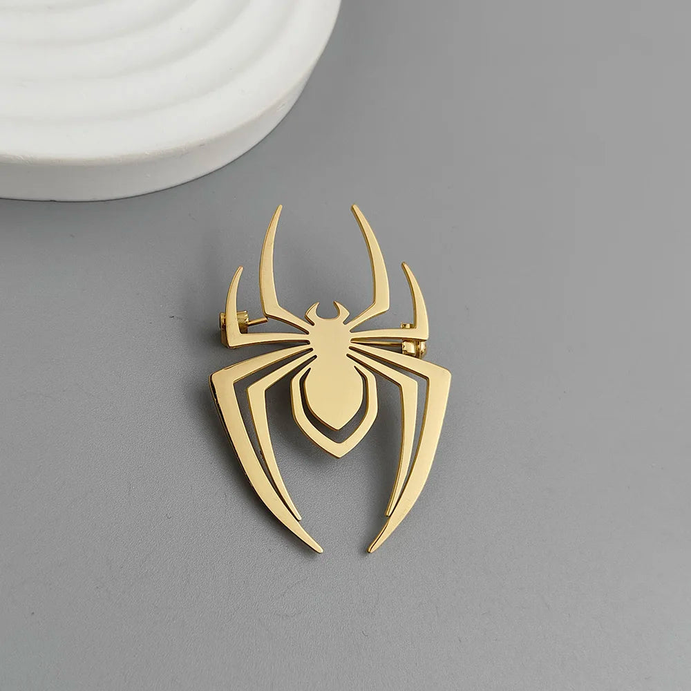 Fashion Punk Style Spider Hollow Brooch - Image 5