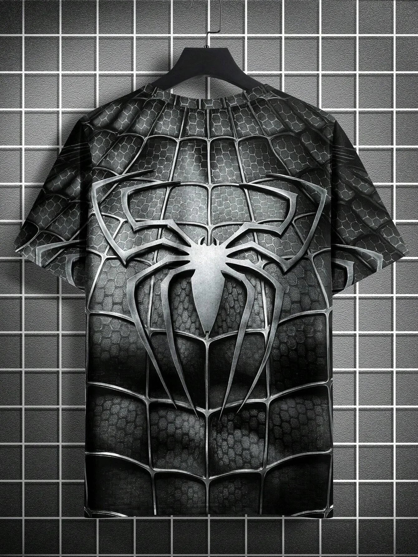 Fashion Spider-Man 3D Printed Men's T-Shirt - Image 7