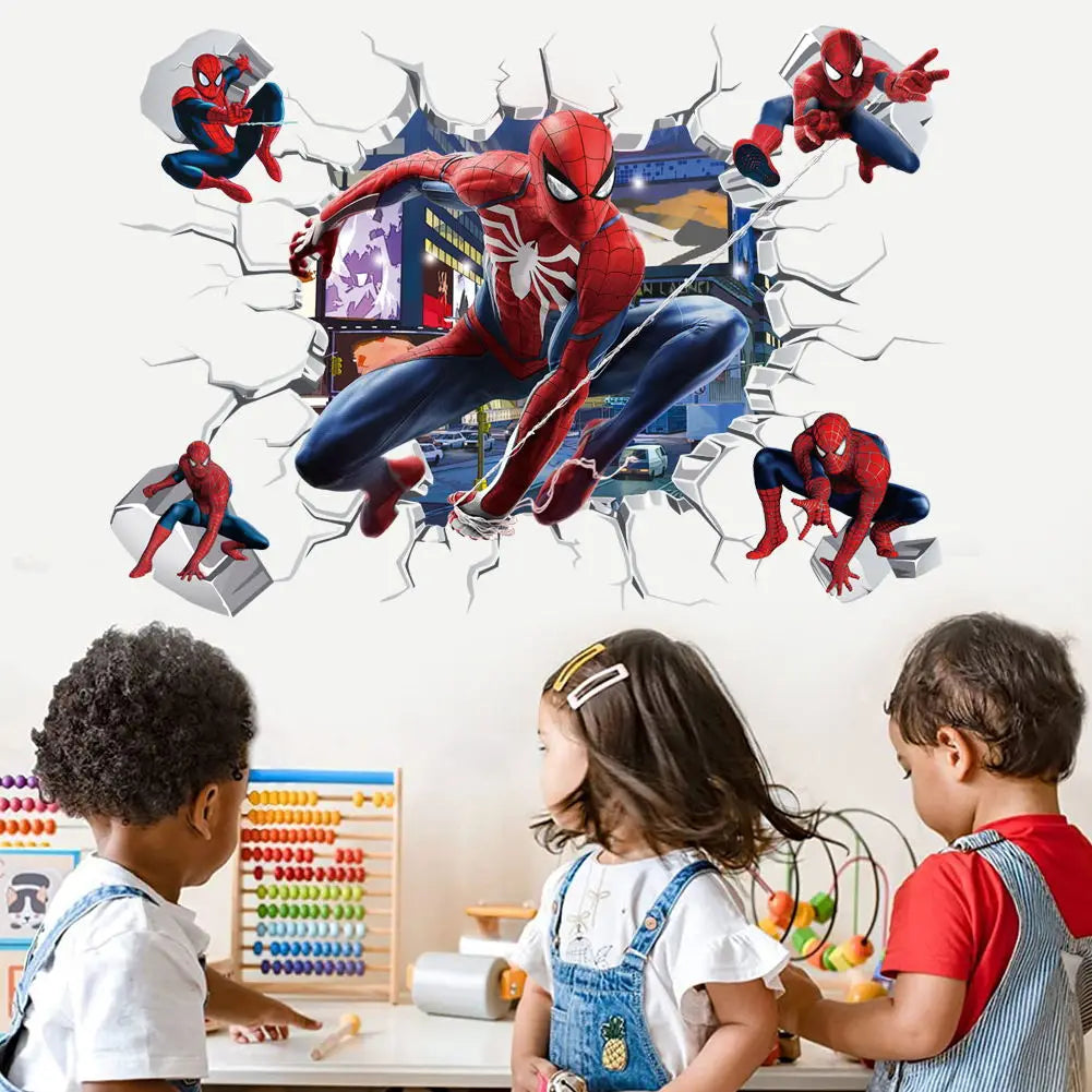 Creative Spider-Man Wall Sticker - Image 4