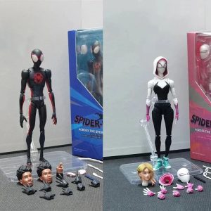Anime Spider-Man SHF Figuarts Miles Morales & Gwen