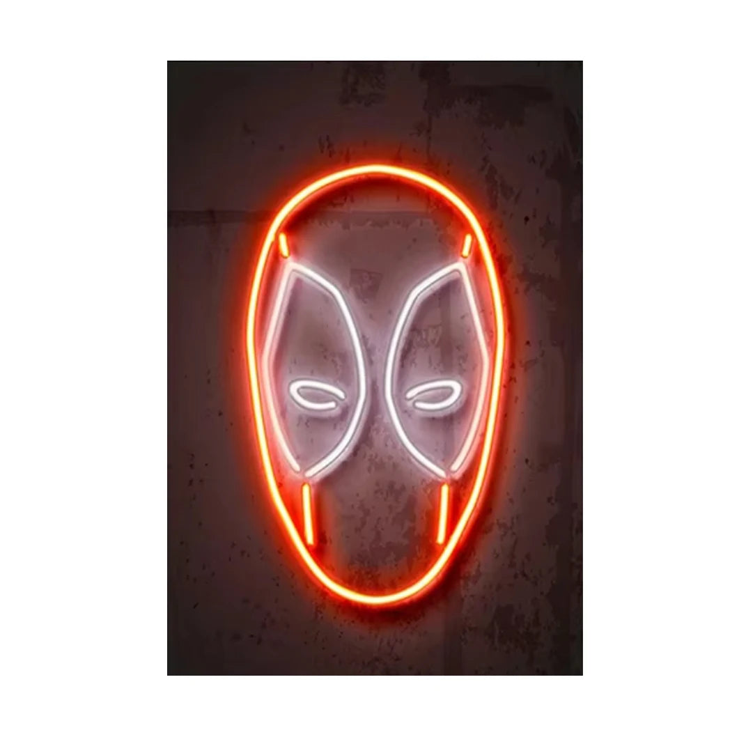 MINISO Disney Neon Marvel Superhero Poster - Image 7