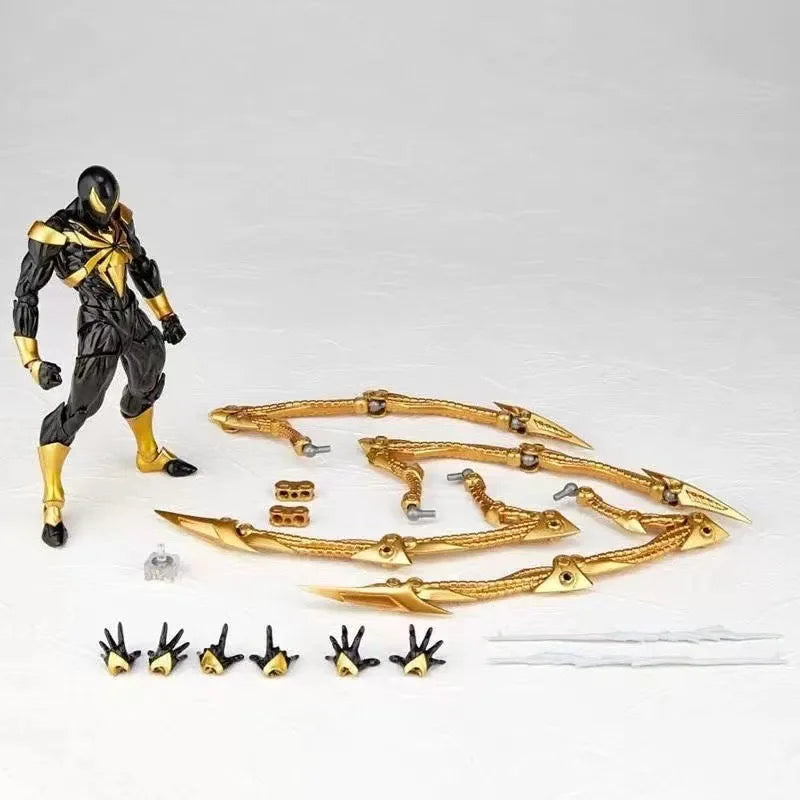 Iron Spider-Man Kaiyodo Action Figure - Image 7