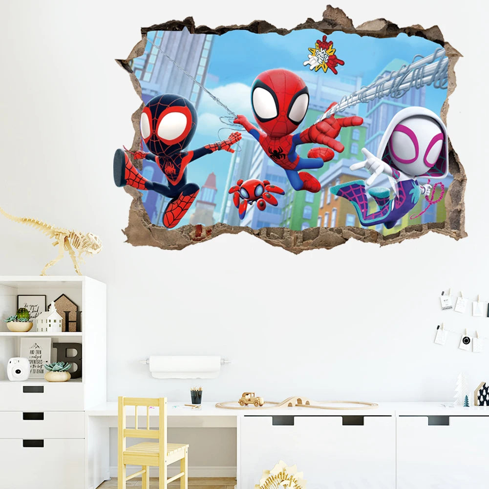 Creative Spider-Man Wall Sticker - Image 3