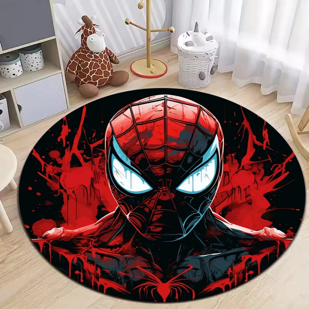 MINISO Disney Spider-Man Round Carpet - Image 24