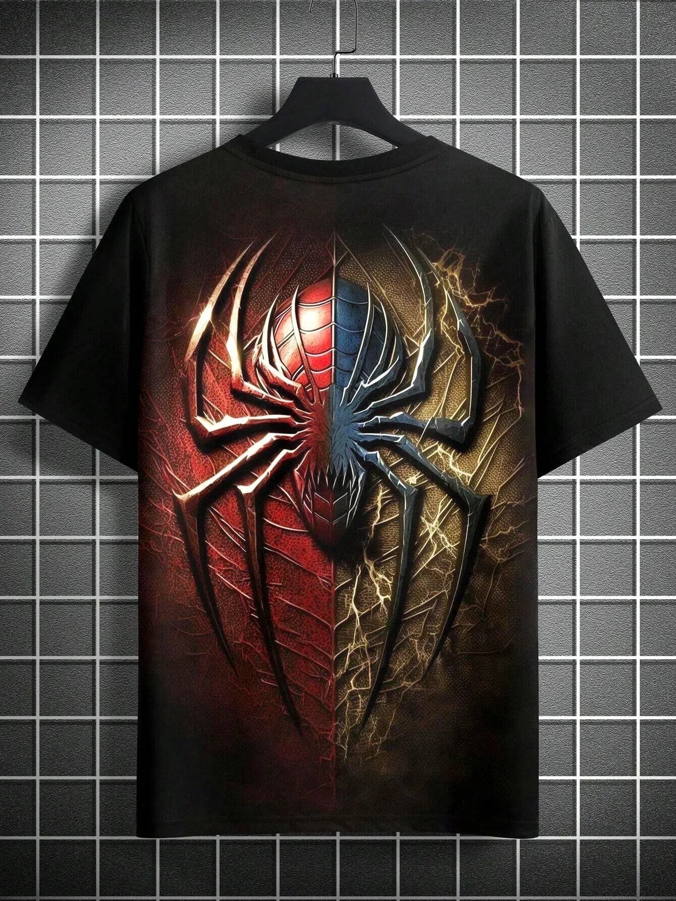 Fashion Spider-Man 3D Printed Men's T-Shirt - Image 6