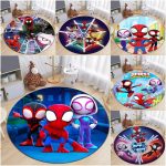 MINISO Marvel Spider-Man Circular Carpet