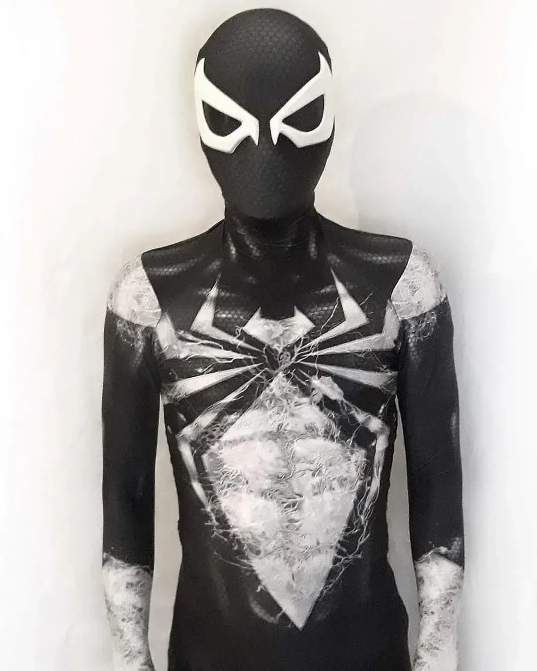 Anime Symbiote Spider-Man Cosplay Costume - Image 7