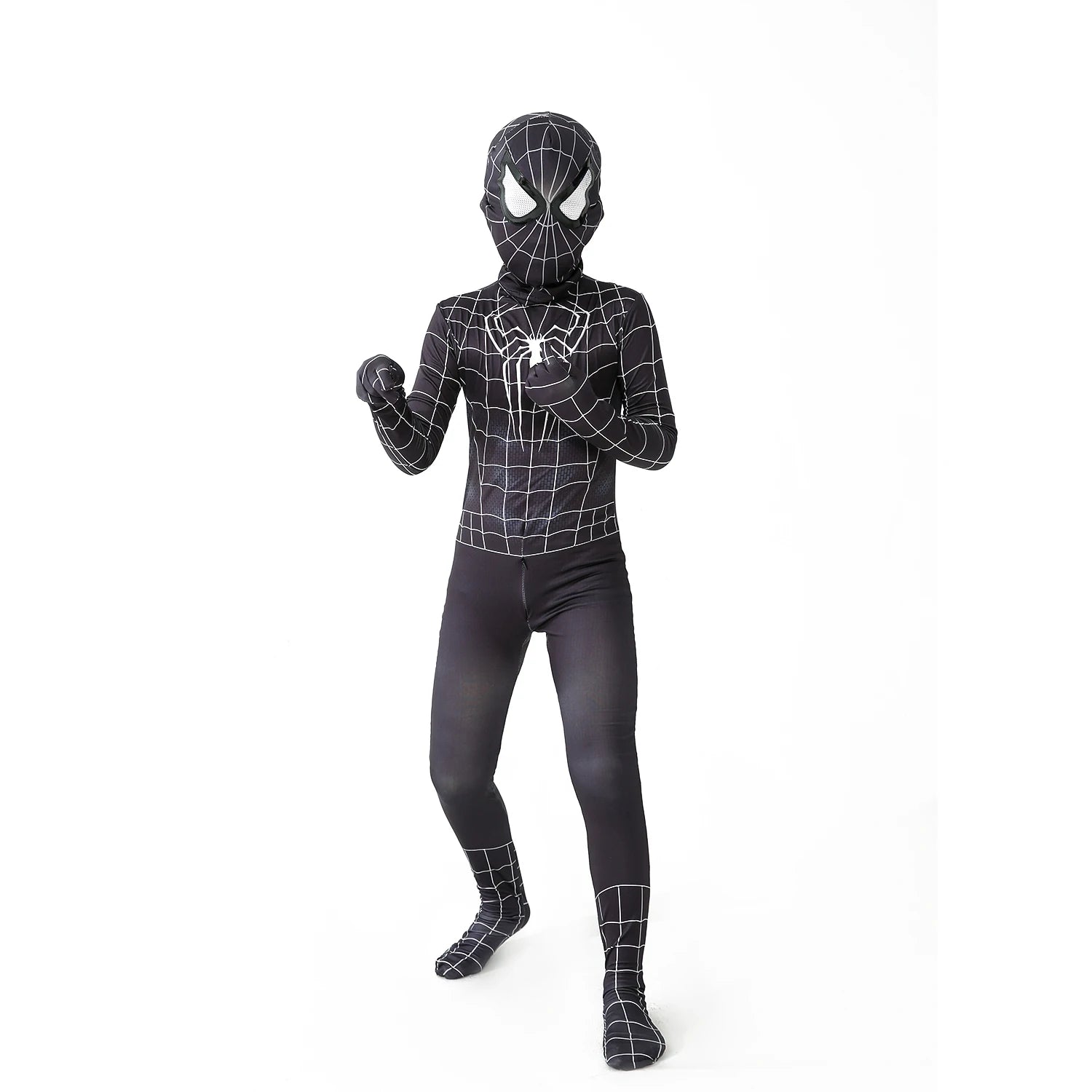 Black Spider-Man Superhero Costume - Image 7