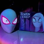 2024 HOT Spider-Man Eye Touch Glow Gwen Mask
