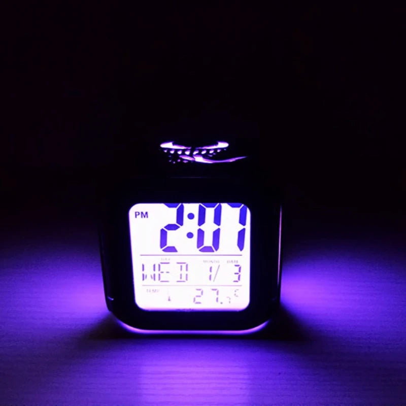 Venom & Spider-Man LED Table Clock - Image 6