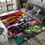 Spider-Man Marvel Avengers Cartoon Rug