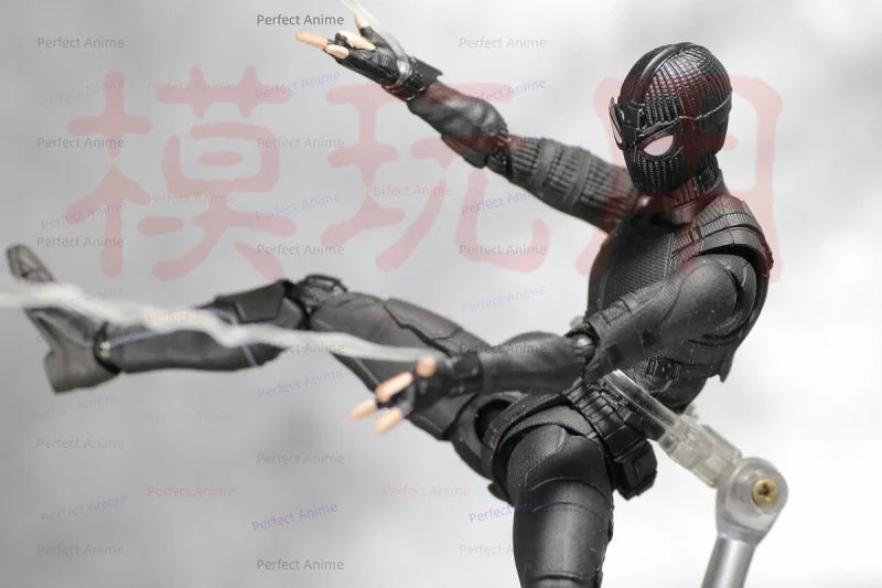 Bandai SHF Spider-Man Stealth Suit Action Figure - Image 5