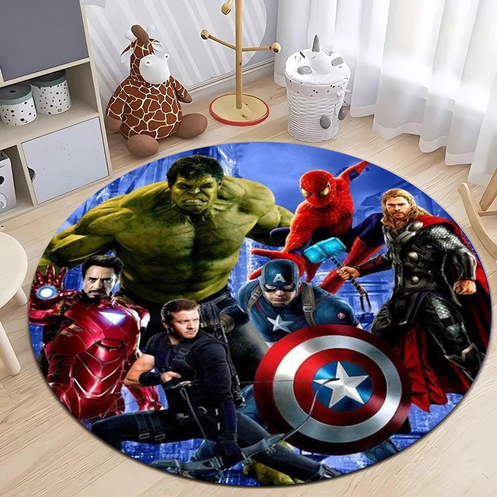 MINISO Marvel Spider-Man Round Rug - Image 16