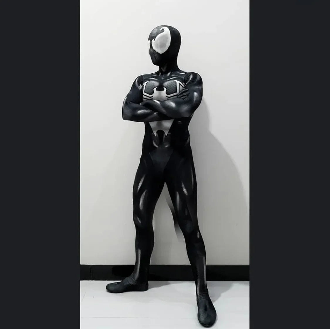 Anime Symbiote Spider-Man Cosplay Costume - Image 5