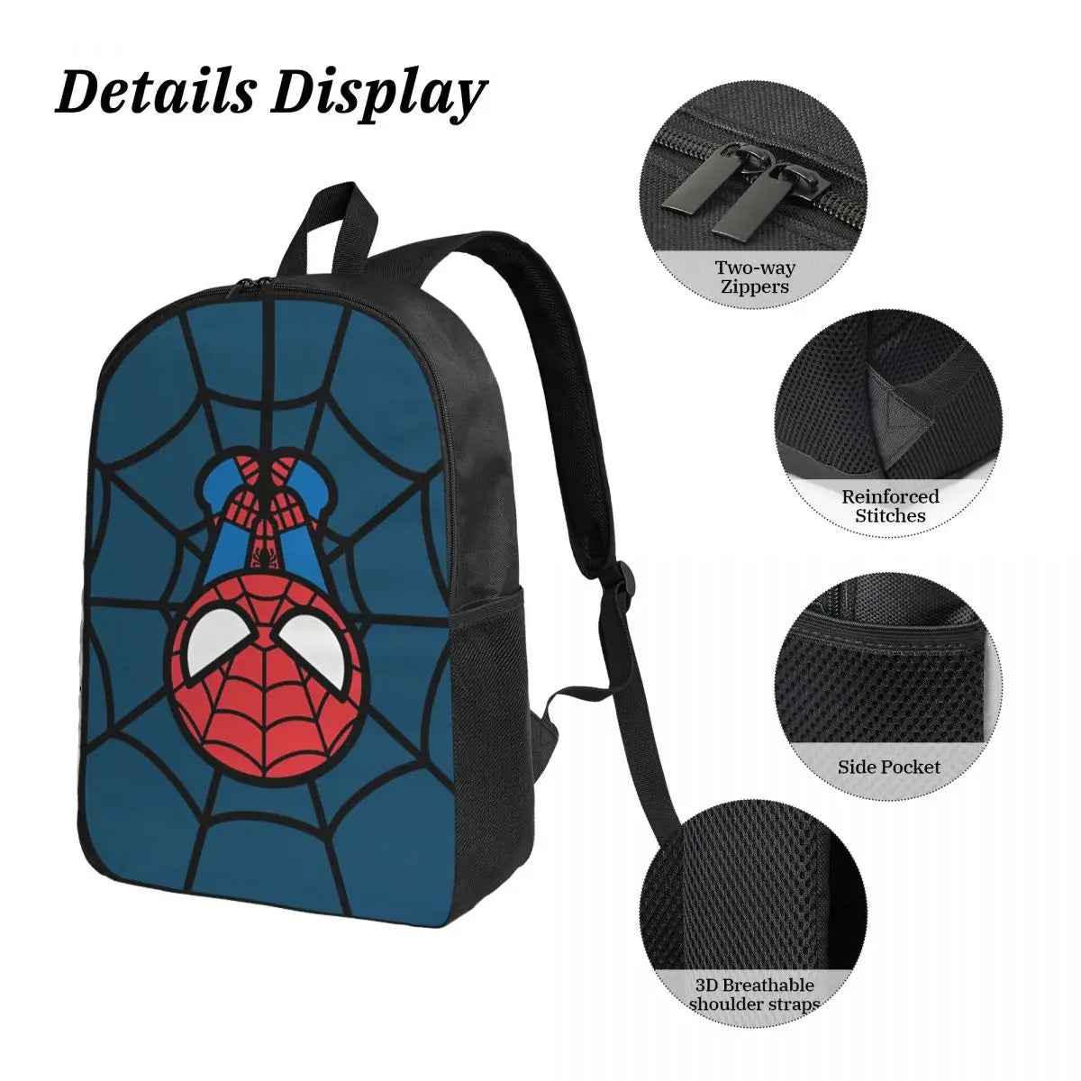 3pcs Spider-Man Backpack Set - Image 3