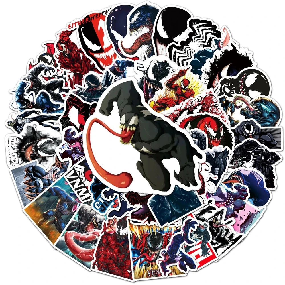 Comics Movie Carnage & Venom Villain Stickers - Image 2