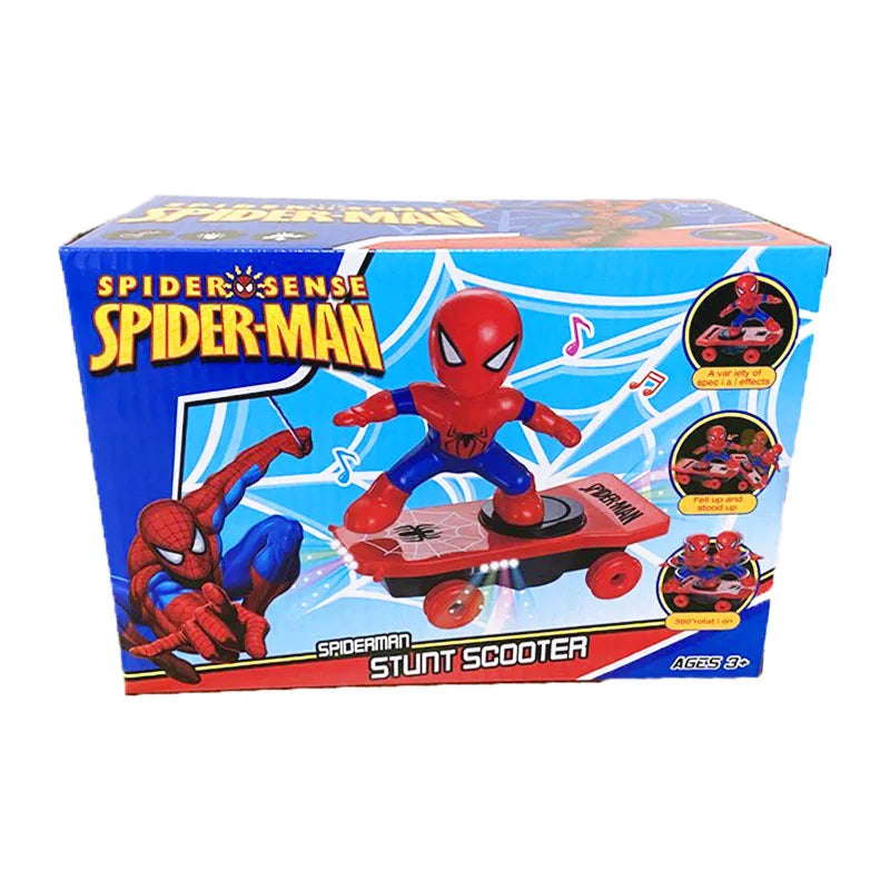Avengers Spider-Man Automatic Flip & Rotation Stunt Car - Image 7