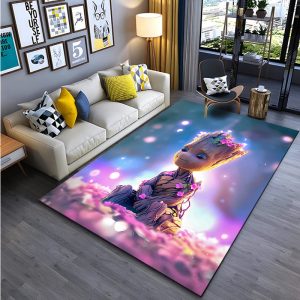 Marvel Groot Printed Carpet