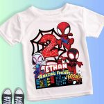 Spider-Man Customizable Birthday T-Shirt