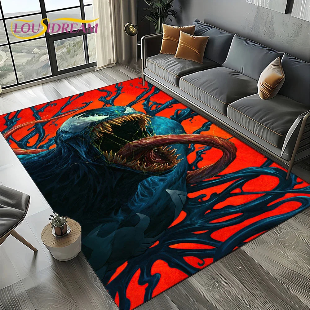 Spider-Man Marvel Avengers Cartoon Rug - Image 4