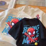 New Summer Spider-Man Cartoon T-Shirt