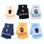 MINISO Spider-Man Half-Finger Gloves