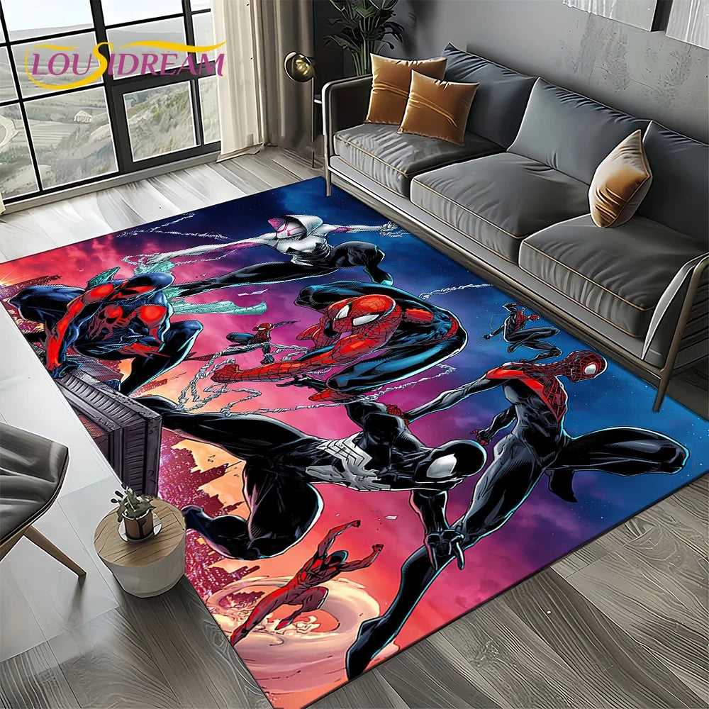 Spider-Man Marvel Avengers Cartoon Rug - Image 21