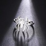 Gothic Stainless Steel Spider Ring
